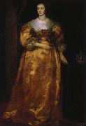 henrietta av frankrike, englands drottning anthonis van dyck